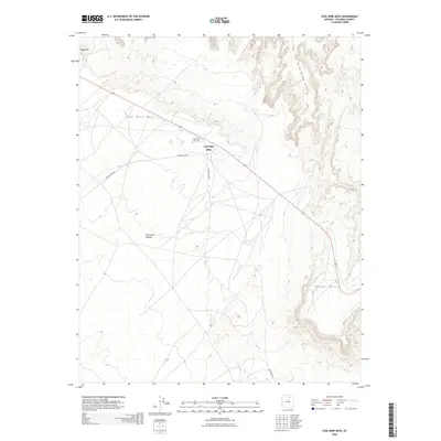 2026 Map of Coal Mine Mesa, 2026 Print