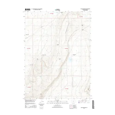 2015 Map of Coal Mine Ridge, 2015 Print