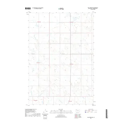 2017 Map of Coal Springs NW, 2017 Print