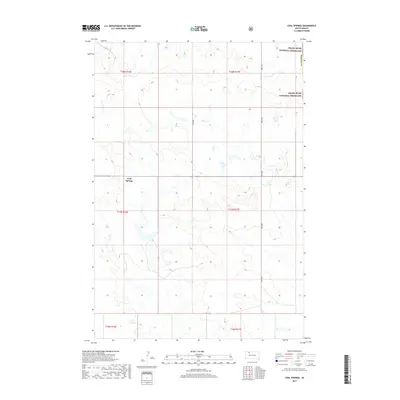2017 Map of Coal Springs, 2017 Print
