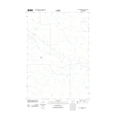 2012 Map of Coal Springs SE, 2012 Print
