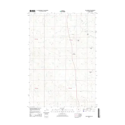 2015 Map of Coal Springs SW, 2015 Print