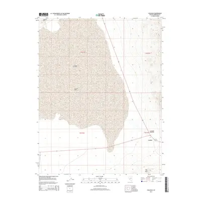 2014 Map of Coaldale, 2014 Print