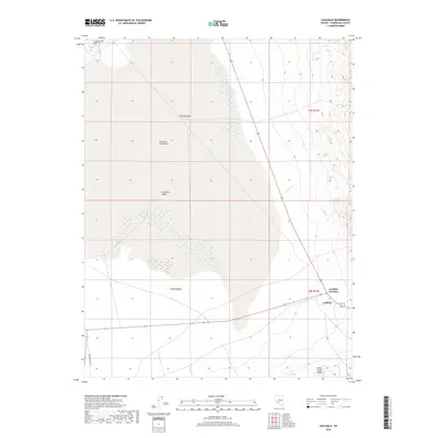 2018 Map of Coaldale, 2018 Print