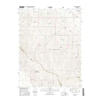 2016 Map of Coaldale, 2016 Print