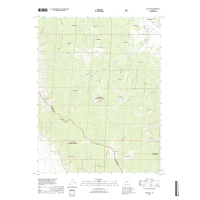 2019 Map of Coaldale, 2019 Print
