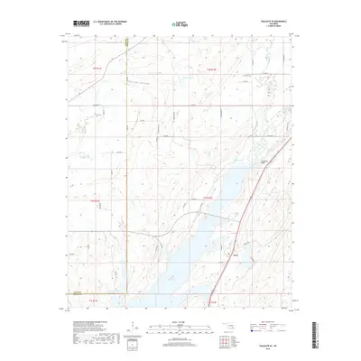 2019 Map of Coalgate SE, 2019 Print