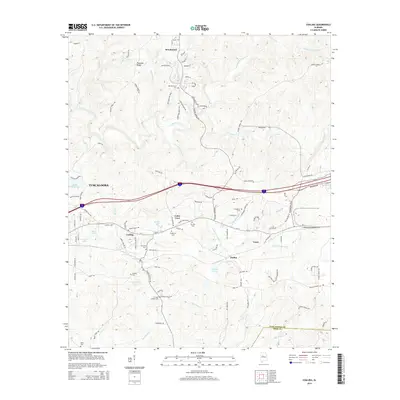 2014 Map of Coaling, 2014 Print