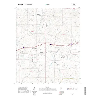 2020 Map of Coaling, 2020 Print