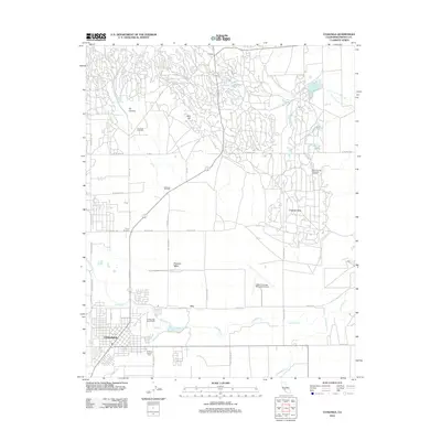 2012 Map of Coalinga, 2012 Print