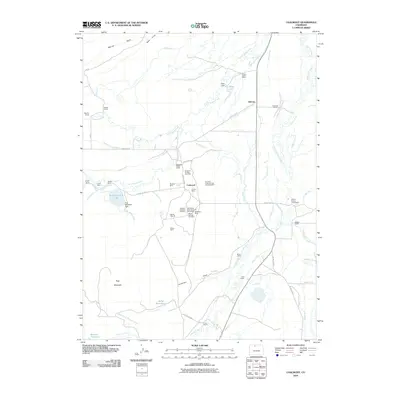 2010 Map of Coalmont, 2010 Print