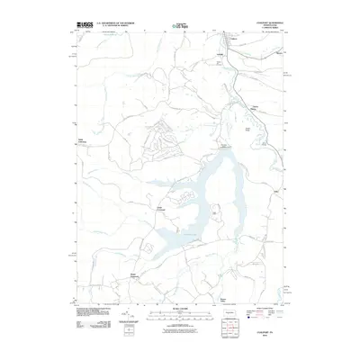 2010 Map of Coalport, 2010 Print