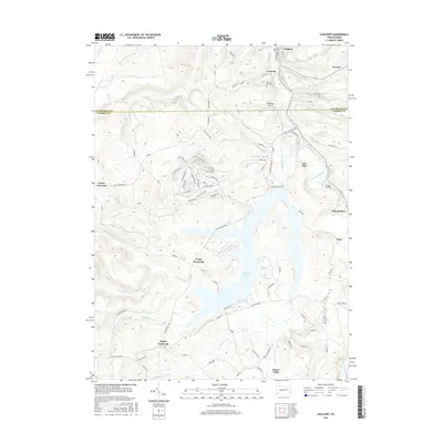 2016 Map of Coalport, 2016 Print