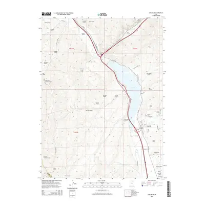 2014 Map of Coalville, 2014 Print