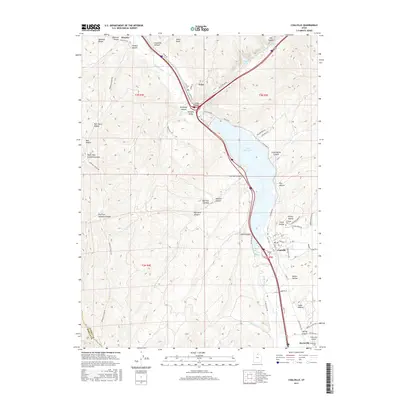2017 Map of Coalville, 2017 Print