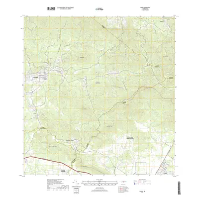 2018 Map of Coamo, 2018 Print