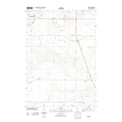 2013 Map of Coates, 2013 Print