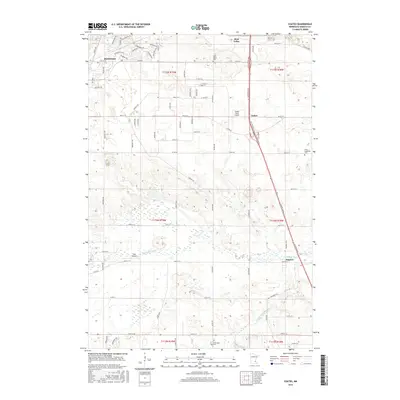 2016 Map of Coates, 2016 Print