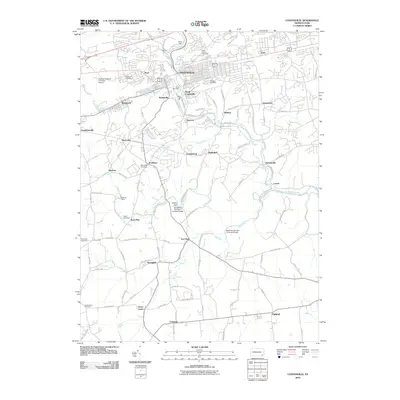2010 Map of Coatesville, 2010 Print
