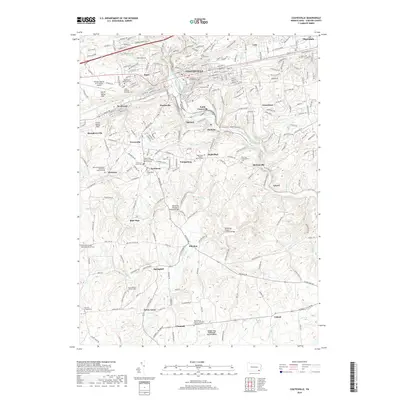 2019 Map of Coatesville, 2019 Print