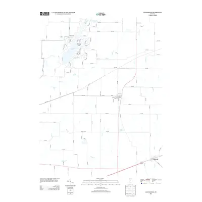 2013 Map of Coatesville, 2013 Print