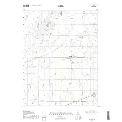 2019 Map of Coatesville, 2019 Print