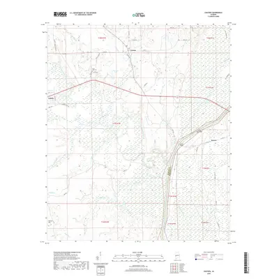 2018 Map of Coatopa, 2018 Print