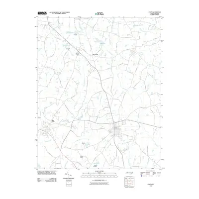 2010 Map of Coats, 2010 Print