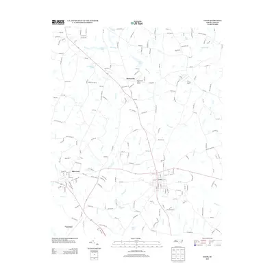 2013 Map of Coats, 2013 Print