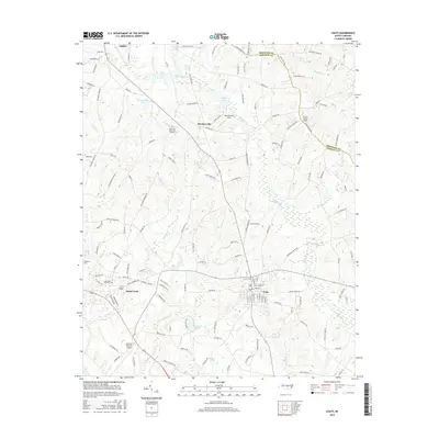 2016 Map of Coats, 2016 Print
