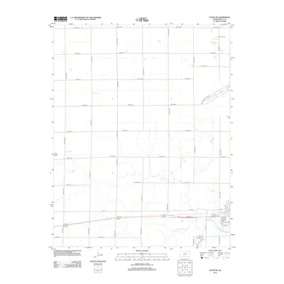 2012 Map of Coats NE, 2012 Print
