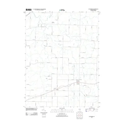 2012 Map of Coatsburg, 2012 Print