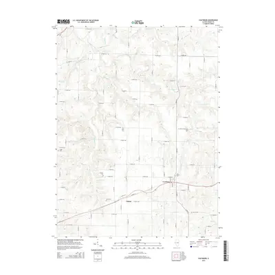 2015 Map of Coatsburg, 2015 Print