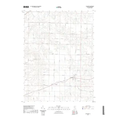 2021 Map of Coatsburg, 2021 Print