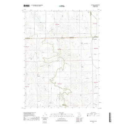 2017 Map of Coatsville, 2017 Print