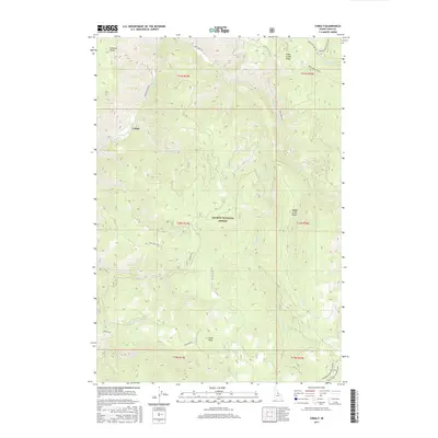 2017 Map of Cobalt, 2017 Print