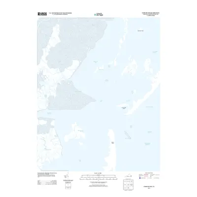 2013 Map of Cobb Island, 2013 Print