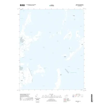 2019 Map of Cobb Island, 2019 Print