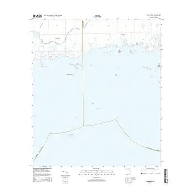 2015 Map of Cobb Rocks, 2015 Print