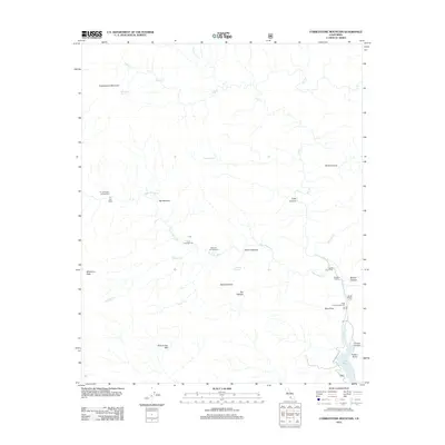 2012 Map of Cobblestone Mountain, 2012 Print