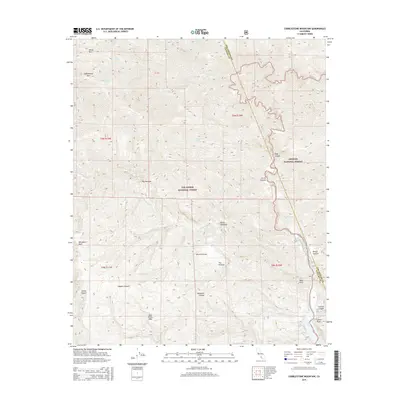 2015 Map of Cobblestone Mountain, 2015 Print