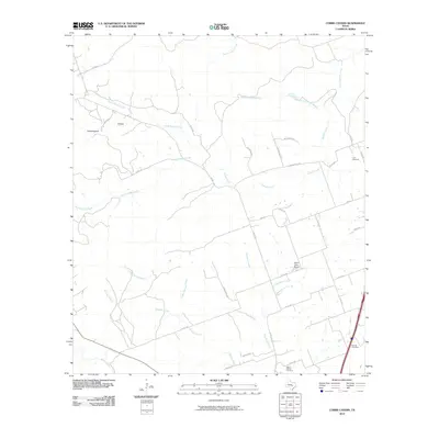 2010 Map of Cobbs Cavern, 2010 Print