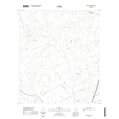 2019 Map of Cobbs Cavern, 2019 Print