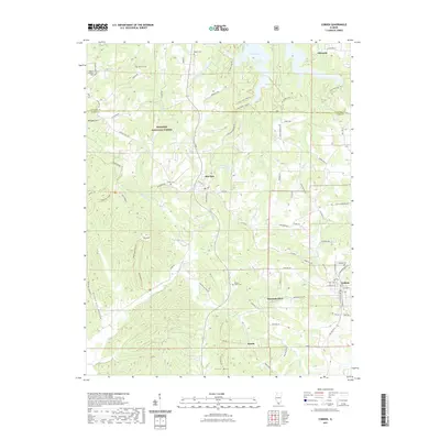2021 Map of Cobden, 2021 Print
