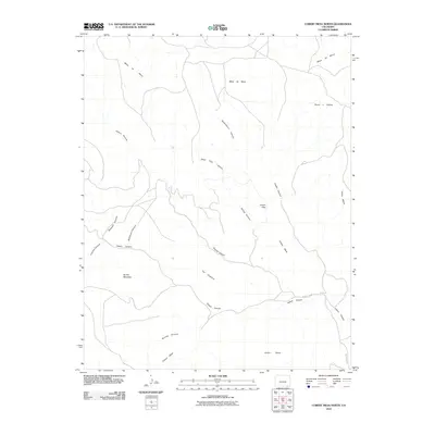 2010 Map of Cobert Mesa North, 2010 Print