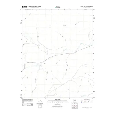 2010 Map of Cobert Mesa South, 2010 Print