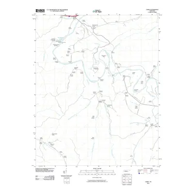 2010 Map of Coble, 2010 Print