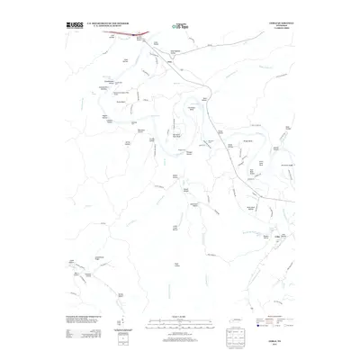 2013 Map of Coble, 2013 Print