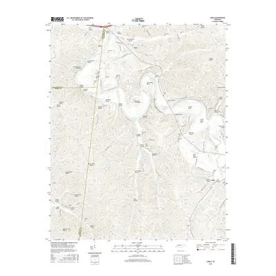 2016 Map of Coble, 2016 Print