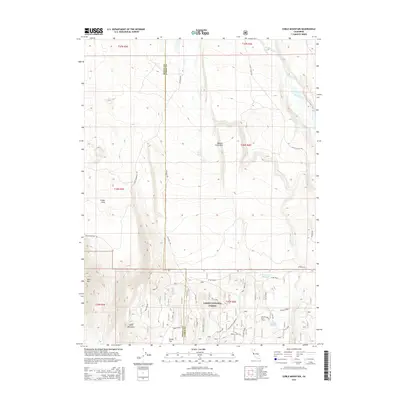 2015 Map of Coble Mountain, 2015 Print